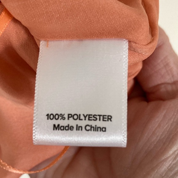 Evereve Women's Orange Camisole Tank Top Size Large Summer Career Feminine - Picture 6 of 9